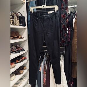 Rag & Bone Nina High-Rise Skinny Black Jeans Size 28